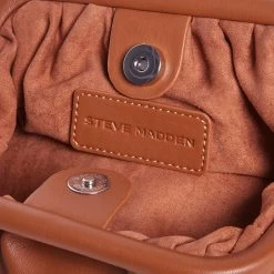 BNIKKI TAN -Stevemadden STEVEMADDEN HANDBAGS BNIKKI COGNAC INSIDE