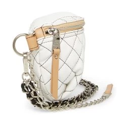 BPOSSESS WHITE MULTI 12 BPOSSESS WHITE MULTI -Stevemadden STEVEMADDEN HANDBAGS BPOSSESS BLACK TAN SIDE