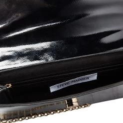 BWORLDLY BLACK PATENT -Stevemadden STEVEMADDEN HANDBAGS BWORDLY BLACK PATENT INSIDE 20b67e9b bbd2 4c4b b97e 485fe061a3a4