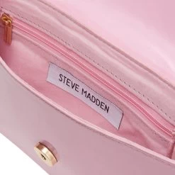 BWORLDLY PINK PATENT -Stevemadden STEVEMADDEN HANDBAGS BWORLDLY PINK INSIDE