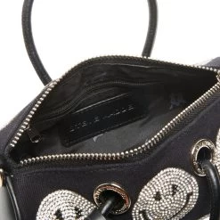BSMILES BLACK MULTI 11 BSMILES BLACK MULTI -Stevemadden STEVEMADDEN HANDBAGS SMD 11978 BSMILES BLACK INSIDE