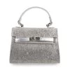 BJAZZY SILVER -Stevemadden STEVEMADDEN HANDBAG BJAZZY SILVER FRONT
