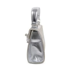 BJAZZY SILVER -Stevemadden STEVEMADDEN HANDBAG BJAZZY SILVER SIDE