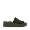 BALANCED GREEN -Stevemadden STEVEMADDEN INTL BALANCED OLIVE SIDE