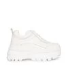 HANSEL WHITE 1 HANSEL WHITE -Stevemadden STEVEMADDEN INTL HANSEL WHITE LEATHER SIDE