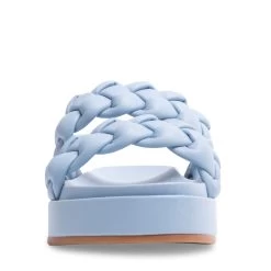 PATY BLUE -Stevemadden STEVEMADDEN SANDALS PATY BLUE FRONT
