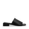 ANDERS BLACK LEATHER -Stevemadden STEVEMADDEN SANDALS ANDERS BLACK SIDE