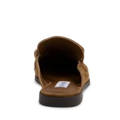 CALLY TAN SUEDE -Stevemadden STEVEMADDEN SANDALS CALLY COGNAC SUEDE BACK