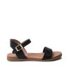 DAELYN BLACK 2 DAELYN BLACK -Stevemadden STEVEMADDEN SANDALS DAELYN BLACK SYNTHETIC SIDE