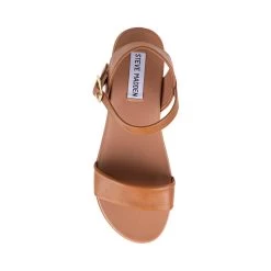 DAELYN TAN -Stevemadden STEVEMADDEN SANDALS DAELYN COGNAC TOP 1