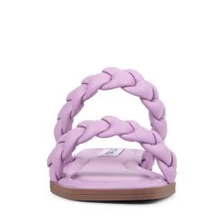 DIGNITY LAVENDER -Stevemadden STEVEMADDEN SANDALS DIGNITY LAVENDER FRONT