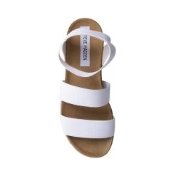 KIMMIE WHITE -Stevemadden STEVEMADDEN SANDALS KIMMIE WHITE TOP