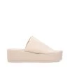 SLINKY NATURAL -Stevemadden STEVEMADDEN SANDALS SLINKY NATURAL SIDE