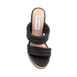 WIPEOUT BLACK -Stevemadden STEVEMADDEN SANDALS WIPEOUT BLACK TOP