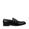 ABBOTT BLACK LEATHER -Stevemadden STEVEMADDEN SHOES ABBOTT BLACK SIDE 1