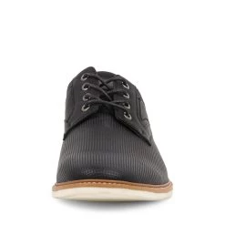 BAVERIO BLACK 9 BAVERIO BLACK -Stevemadden STEVEMADDEN SHOES BAVERIO BLACK FRONT