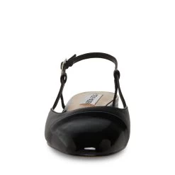 BRINDA BLACK MULTI -Stevemadden STEVEMADDEN SHOES BELINDA BLACK LEATHER FRONT