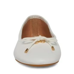BLOSSOMS WHITE LEATHER 9 BLOSSOMS WHITE LEATHER -Stevemadden STEVEMADDEN SHOES BLOSSOMS WHITE LEATHER FRONT