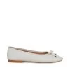 BLOSSOMS WHITE LEATHER -Stevemadden STEVEMADDEN SHOES BLOSSOMS WHITE LEATHER SIDE