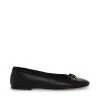 BLOSSOMS BLACK LEATHER -Stevemadden STEVEMADDEN SHOES BLOSSOM BLACK LEATHER SIDE