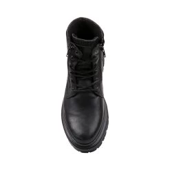BOGLEN BLACK LEATHER 11 BOGLEN BLACK LEATHER -Stevemadden STEVEMADDEN SHOES BOGLEN BLACK TOP