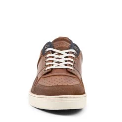 BREVARD TAN LEATHER -Stevemadden STEVEMADDEN SHOES BREVARD TAN FRONT