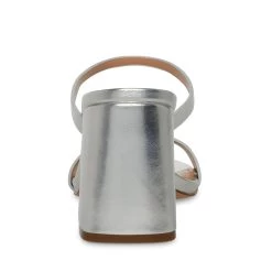 BRIDGETTE SILVER 10 BRIDGETTE SILVER -Stevemadden STEVEMADDEN SHOES BRIDGETTE SILVER BACK