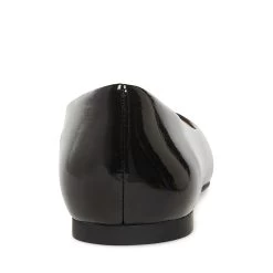 COLETTE BLACK PATENT -Stevemadden STEVEMADDEN SHOES COLETTE BLACK PATENT BACK