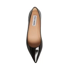 COLETTE BLACK PATENT -Stevemadden STEVEMADDEN SHOES COLETTE BLACK PATENT TOP