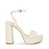 LESSA NATURAL PATENT -Stevemadden STEVEMADDEN SHOES CORBA LESSA BONE PATENT SIDE