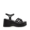 CRAZY30 BLACK LEATHER -Stevemadden STEVEMADDEN SHOES CRAZY30 BLACK LEATHER SIDE