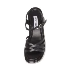 CRAZY30 BLACK LEATHER -Stevemadden STEVEMADDEN SHOES CRAZY30 BLACK LEATHER TOP