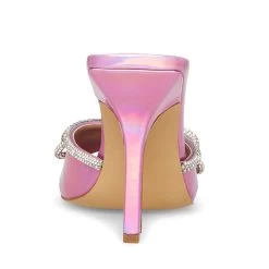 EMBELLISH PINK PATENT -Stevemadden STEVEMADDEN SHOES EMBELLISH PINK PATENT BACK