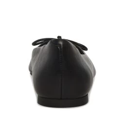 EVIA BLACK LEATHER -Stevemadden STEVEMADDEN SHOES EVIA BLACK LEATHER BACK