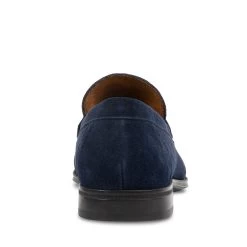 GADDIS BLUE SUEDE -Stevemadden STEVEMADDEN SHOES GADDIS NAVY BACK