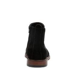 HARLANN BLACK SUEDE -Stevemadden STEVEMADDEN SHOES HARLAN BLACKSUEDE BACK