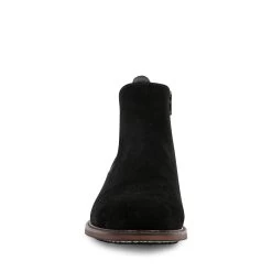 HARLANN BLACK SUEDE -Stevemadden STEVEMADDEN SHOES HARLAN BLACKSUEDE FRONT