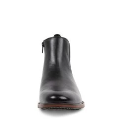 HARLANN BLACK -Stevemadden STEVEMADDEN SHOES HARLAN BLACK FRONT