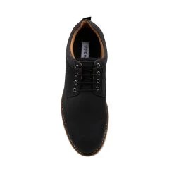 JAXSON BLACK NUBUCK -Stevemadden STEVEMADDEN SHOES JAXSON BLACK TOP