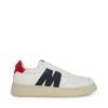 JAZZ WHITE MULTI 1 JAZZ WHITE MULTI -Stevemadden STEVEMADDEN SHOES JAZZ NAVY WHITE SIDE