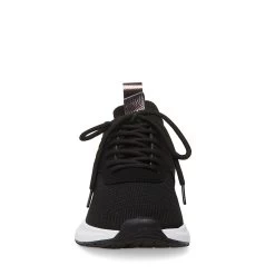 JENNET BLACK -Stevemadden STEVEMADDEN SHOES JENNET BLACK FRONT