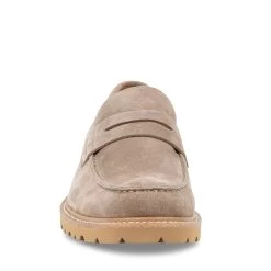 KAYVONN TAUPE SUEDE -Stevemadden STEVEMADDEN SHOES KAYVONN TAUPESUEDE FRONT