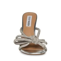 KENNIE SILVER MULTI -Stevemadden STEVEMADDEN SHOES KENNIE RHINESTONES FRONT