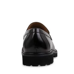 KRADMIN BLACK LEATHER 10 KRADMIN BLACK LEATHER -Stevemadden STEVEMADDEN SHOES KRADMIN BLACK BACK
