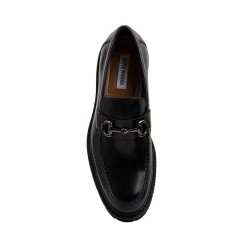 KRADMIN BLACK LEATHER 11 KRADMIN BLACK LEATHER -Stevemadden STEVEMADDEN SHOES KRADMIN BLACK TOP