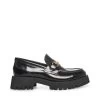 LANDO BLACK LEATHER 2 LANDO BLACK LEATHER -Stevemadden STEVEMADDEN SHOES LANDO BLACK LEATHER SIDE