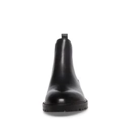 LEOPOLD BLACK LEATHER -Stevemadden STEVEMADDEN SHOES LEOPOLD BLACK FRONT 1 grande 1112cfca 81fd 4a06 931e 7585c3e9584f