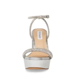 LOFTY SILVER -Stevemadden STEVEMADDEN SHOES LOFTY SILVER FRONT