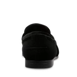 MADLYY BLACK VELVET -Stevemadden STEVEMADDEN SHOES MADLY BLACK BACK