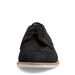 MANIKS BLACK FABRIC -Stevemadden STEVEMADDEN SHOES MANIKS BLACK FRONT
